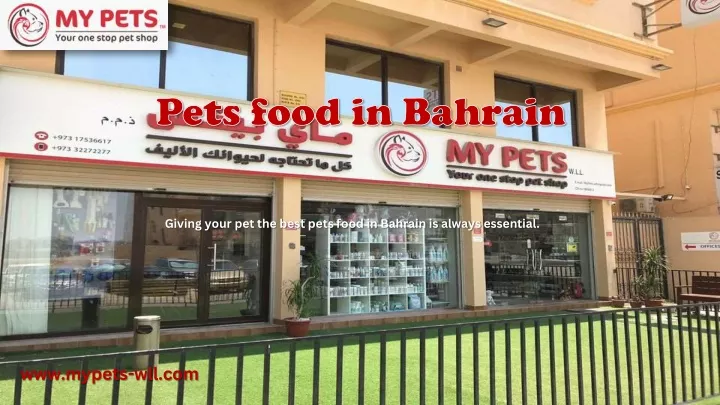 giving your pet the best pets food in bahrain