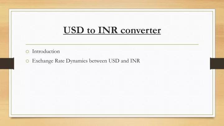 usd to inr converter