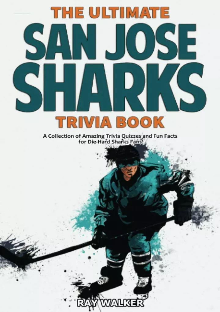 the ultimate san jose sharks trivia book