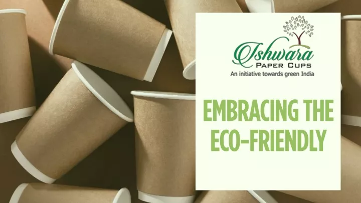 embracing the eco friendly