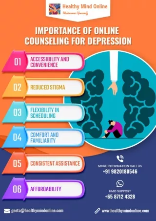 Importance of Online Counseling for Depression