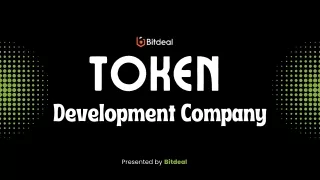 Token Development Company - Bitdeal