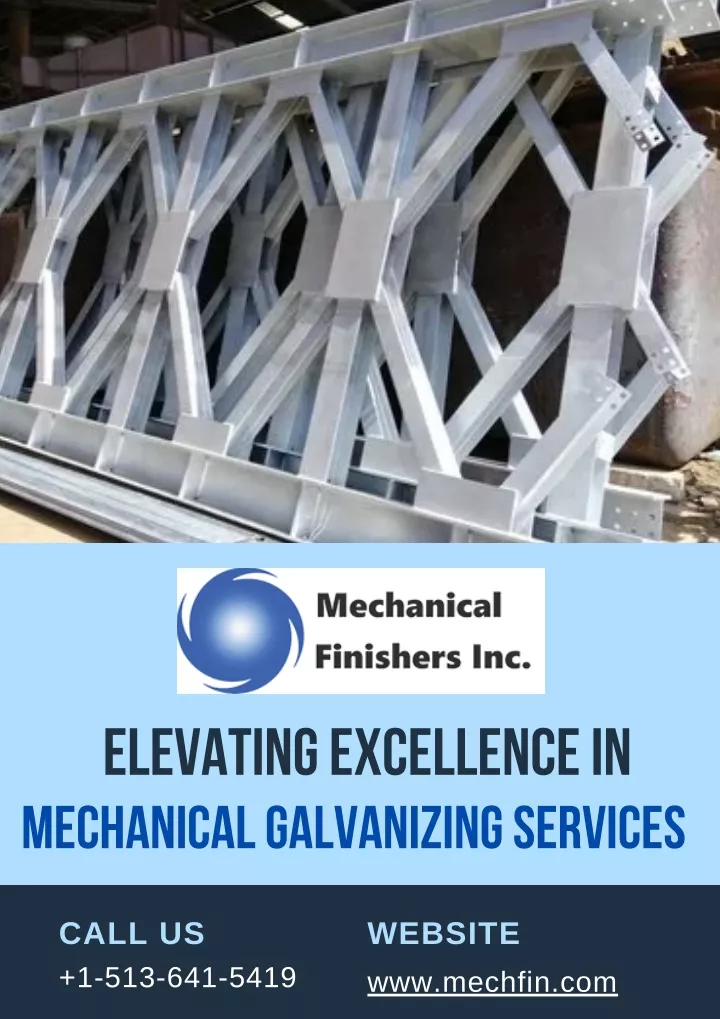 elevating excellence in mechanical galvanizing