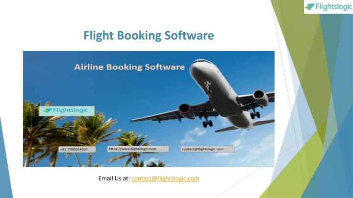 flight booking software