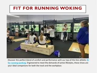 Fit for Running Woking