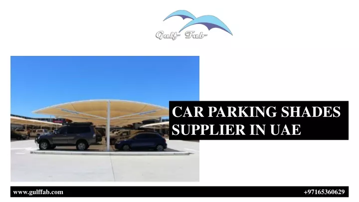 car parking shades supplier in uae