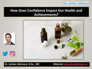 how does confidence impact our health