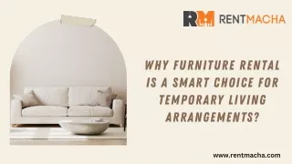 WHY FURNITURE RENTAL IS A SMART CHOICE FOR TEMPORARY LIVING ARRANGEMENTS