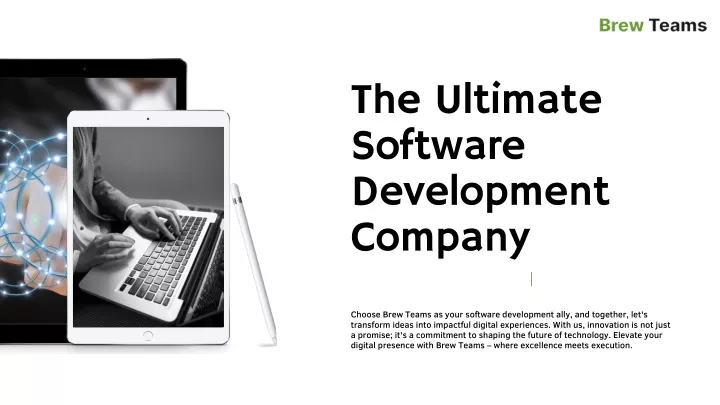the ultimate software development company