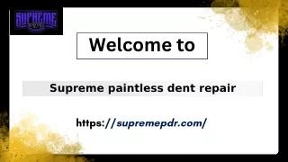 PDR Dent Repair Santa Rosa