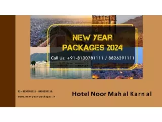Karnal New Year Packages 2024 | Hotel Noor Mahal
