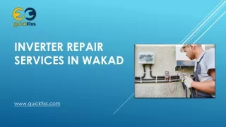 inverter repair services in wakad