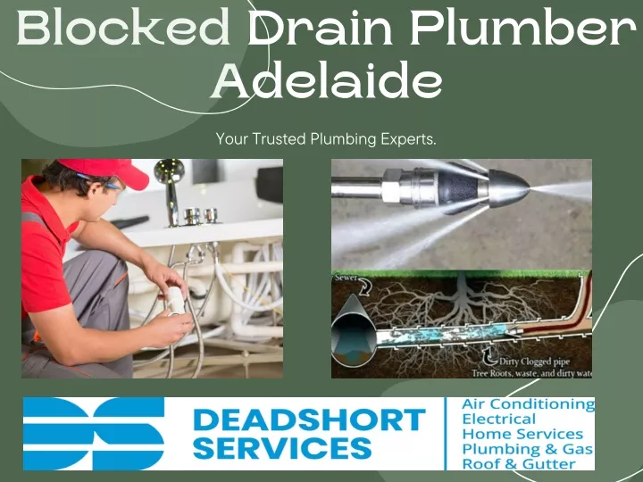 blocked drain plumber adelaide