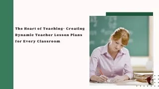 the heart of teaching creating