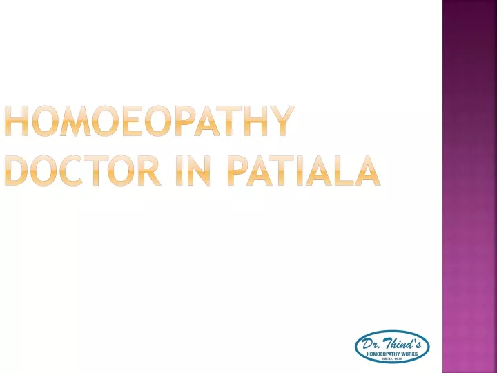 homoeopathy doctor in patiala