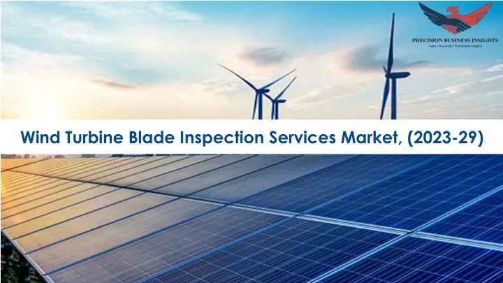 wind turbine blade inspection services market