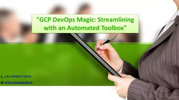 gcp devops magic streamlining with an automated