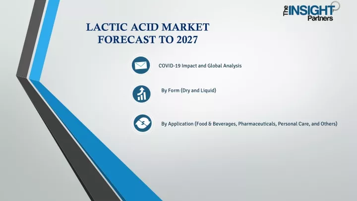 lactic acid market forecast to 2027