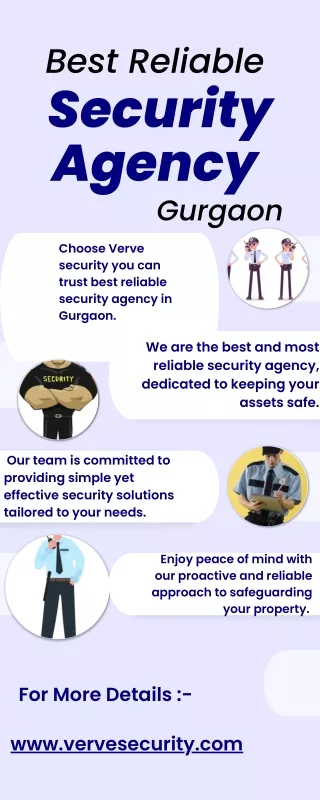 Best Reliable Security Agency in Gurgaon.