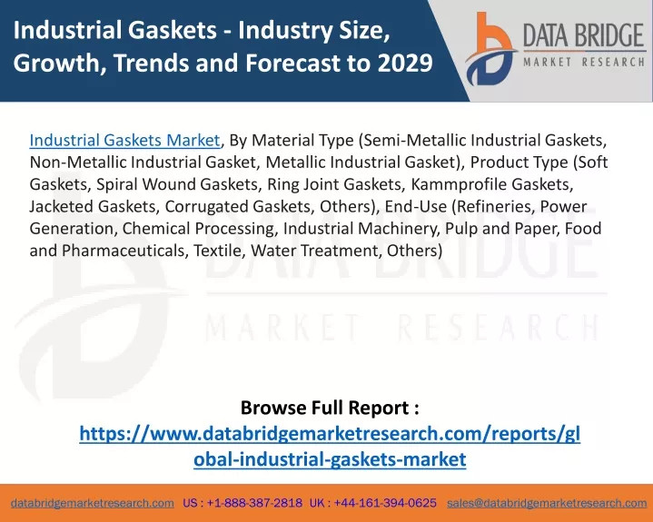 industrial gaskets industry size growth trends
