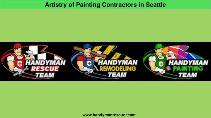 artistry of painting contractors in seattle