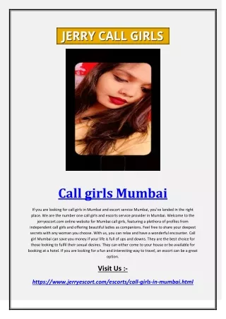 4 Call girls Mumbai