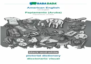 ❤ Download Book ⭐ [PDF]  BABADADA black-and-white, American English -