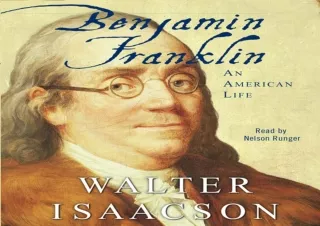 ⭐ PDF/READ/DOWNLOAD ⭐  Benjamin Franklin: An American Life