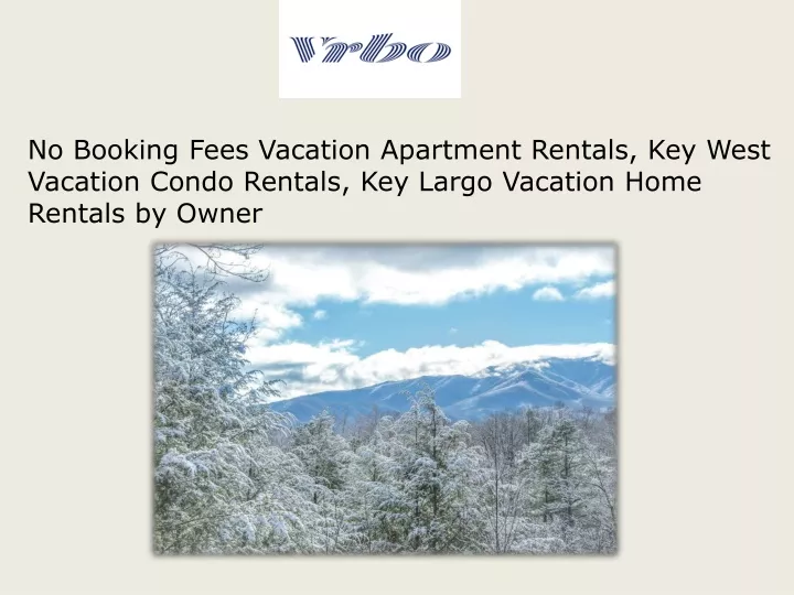 no booking fees vacation apartment rentals