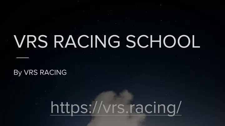 vrs racing school