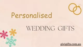 Personalised Wedding Gifts