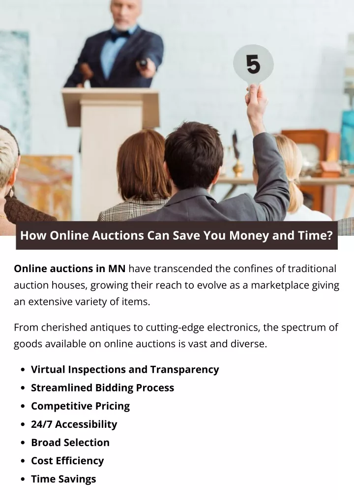 how online auctions can save you money and time
