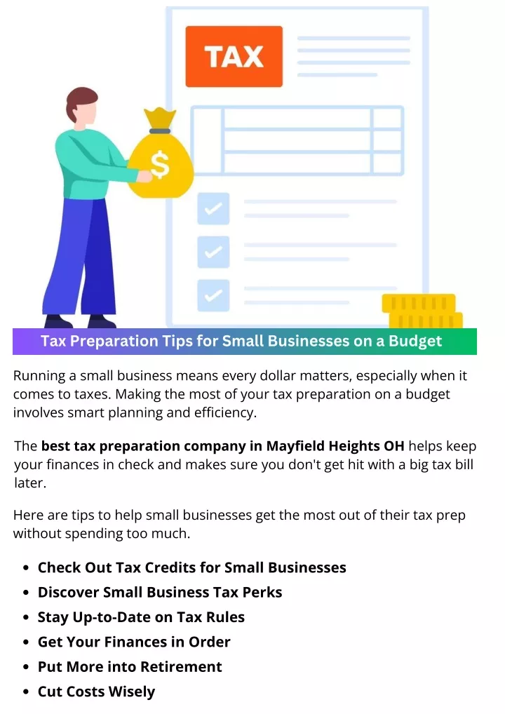 tax preparation tips for small businesses