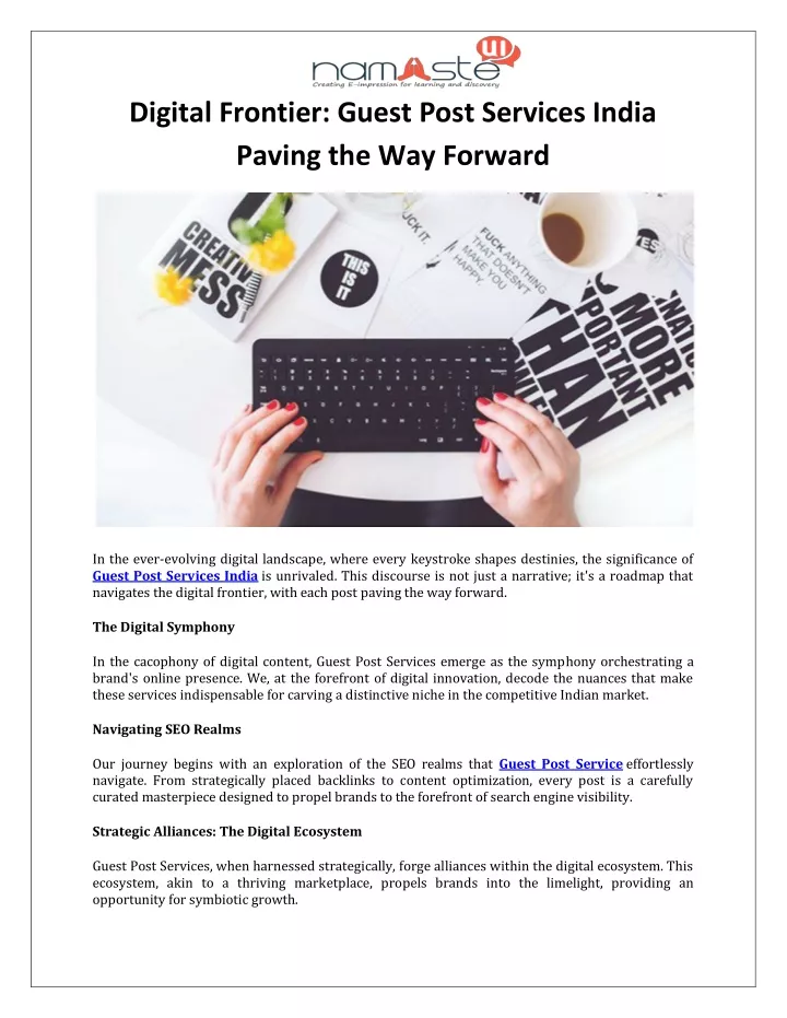 digital frontier guest post services india paving
