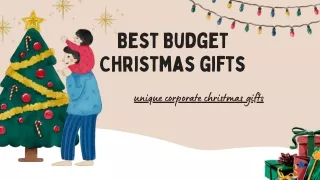 Best Budget Christmas gifts