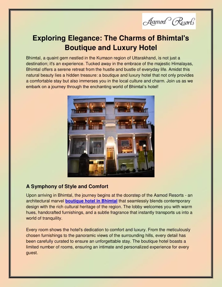 exploring elegance the charms of bhimtal
