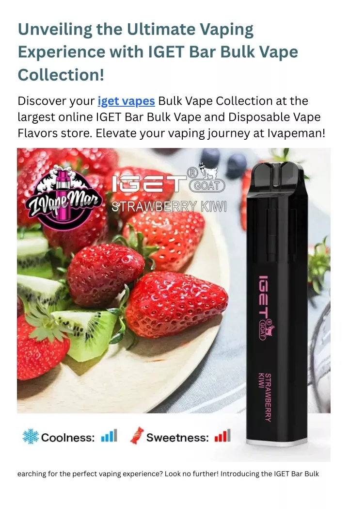 unveiling the ultimate vaping experience with