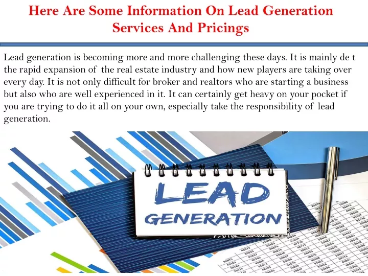 here are some information on lead generation