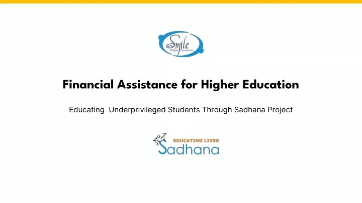 financial assistance for higher education