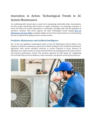 innovation in action technological trends
