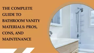 The Complete Guide to Bathroom Vanity Materials Pros, Cons, and Maintenance (1)