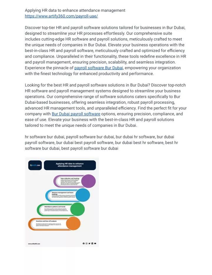 applying hr data to enhance attendance management