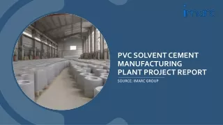 PVC Solvent Cement Manufacturing Plant Report 2024