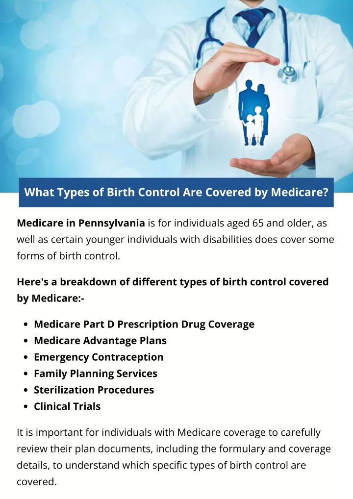 PPT What Types of Birth Control Are Covered by Medicare? PowerPoint