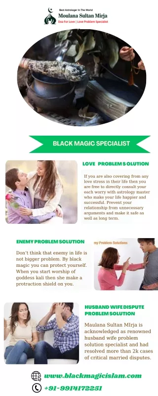 Black Magic Specialist - Maulana Sultan MIrja