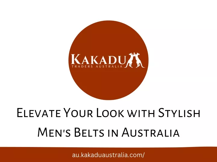 elevate your look with stylish men s belts
