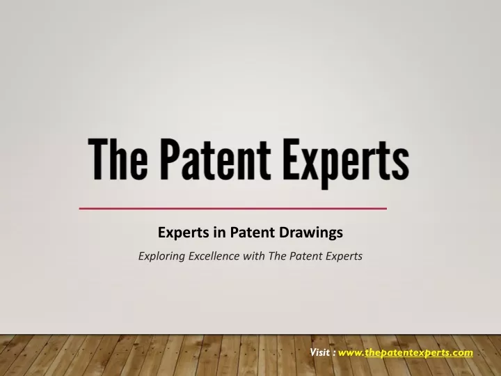 experts in patent drawings