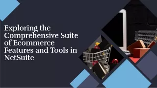 A Deep Dive into NetSuite Ecommerce Features and Tools