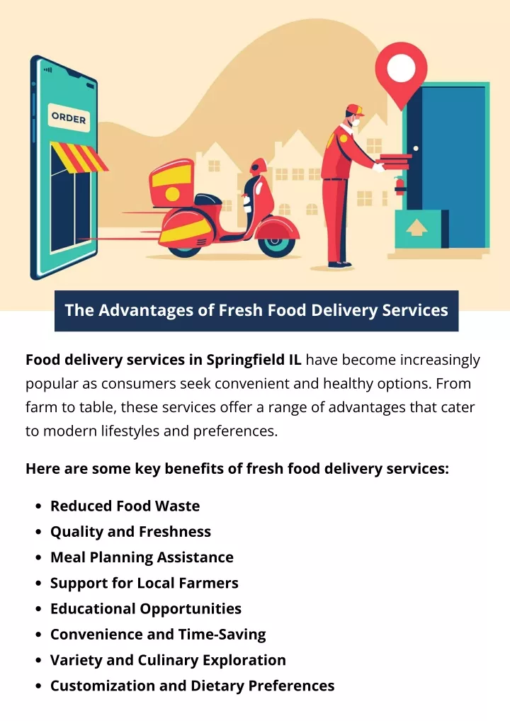 the advantages of fresh food delivery services