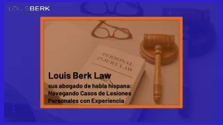 abogado que habla español - Louis Berk Law